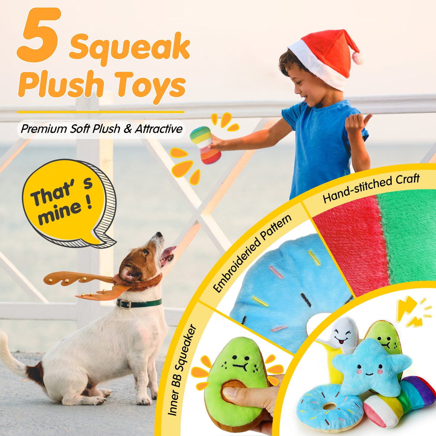 Zeaxuie 25 Pack Puppy Chew Toys Set for Small Dogs